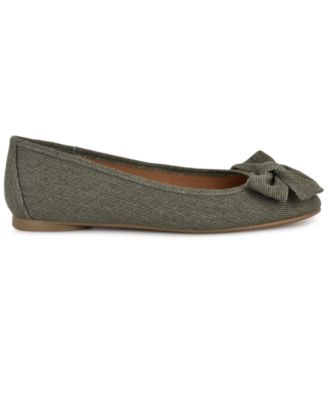 Women's Veronika Denim Bow Ballet Flats