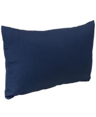 Indoor/Outdoor Weather-Resistant Polyester Lumbar Decorative Pillow with Zipper Closure - 2pk
