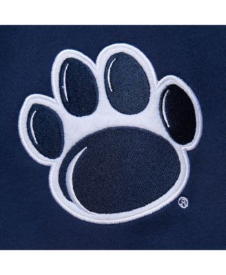 Men's Navy Penn State Nittany Lions Chainstitch Fleece Pullover Hoodie