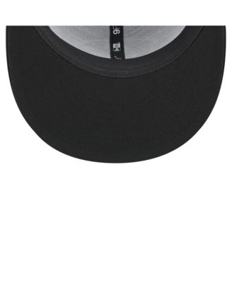 Men's Black Jacksonville Jaguars Throwback Logo Shade Trucker 9FIFTY Snapback Hat