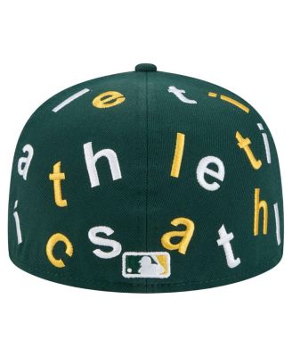 Men's Green Oakland Athletics Team Confetti 59FIFTY Fitted Hat