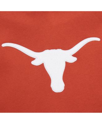 Men's Texas Orange Texas Longhorns Chainstitch Fleece Pullover Hoodie