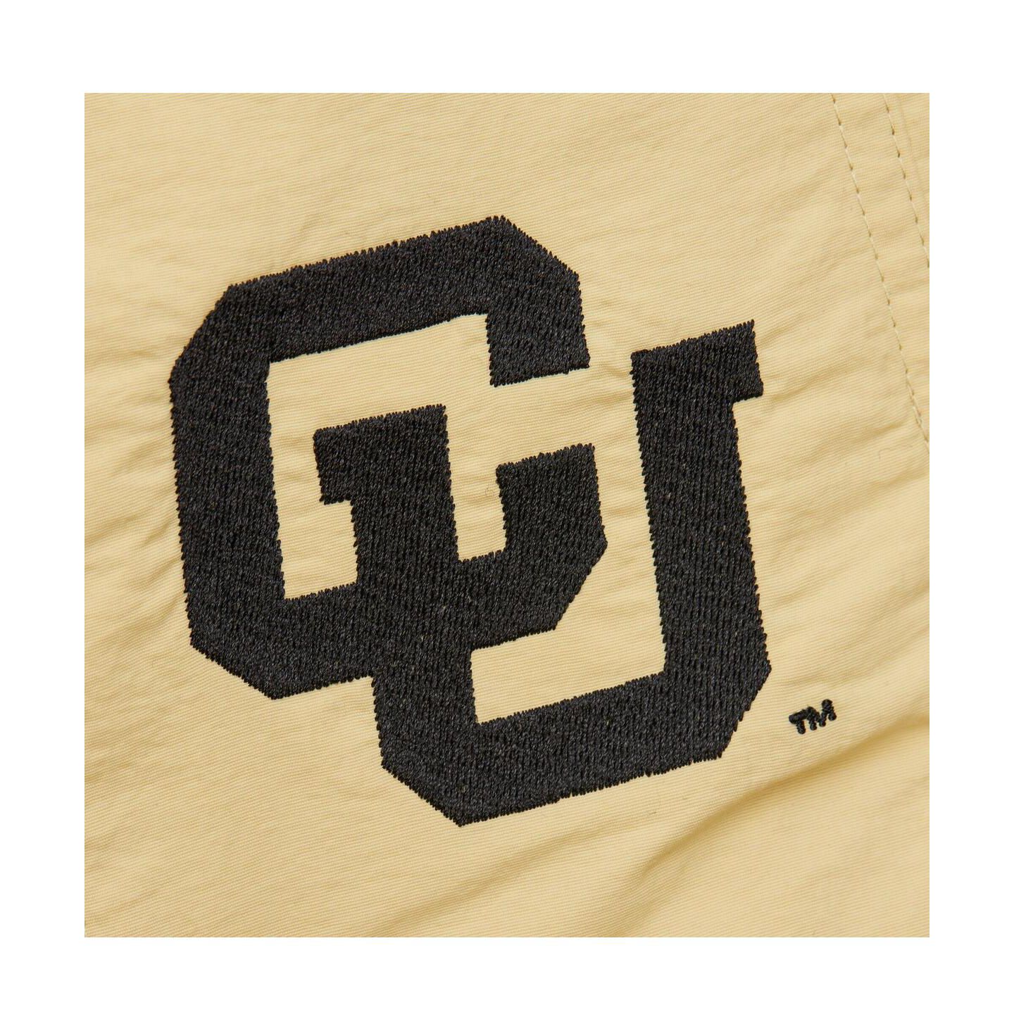 Мужская куртка Mitchell & Ness Gold/Black Colorado Buffaloes Throw It Back Retro Full-Zip Windbreaker — фото 3