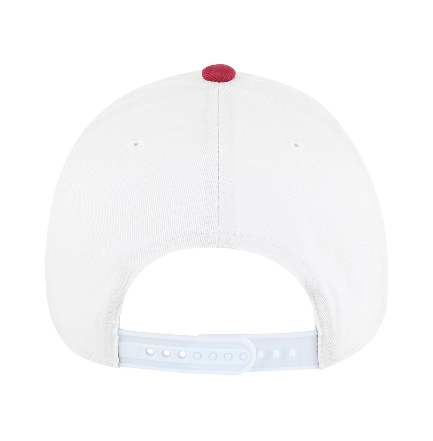 Мужская кепка '47 Brand White Arizona State Sun Devils Gridiron Clean Up Adjustable Hat — фото 3