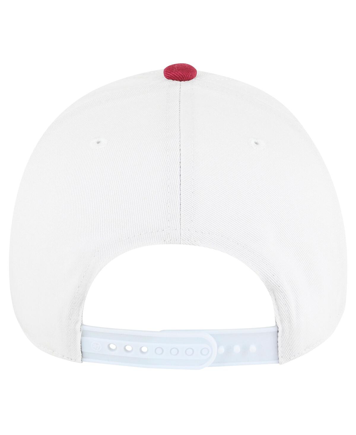 47 Brand Men's White Arizona State Sun Devils Gridiron Clean Up Adjustable Hat In White