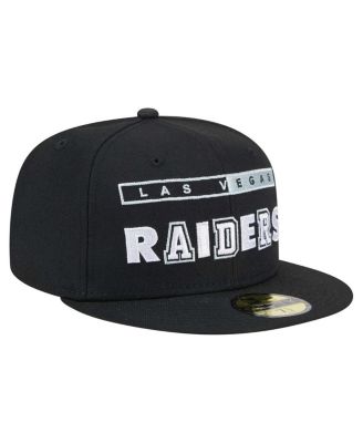 Men's Black Las Vegas Raiders Ransom 59FIFTY Fitted Hat
