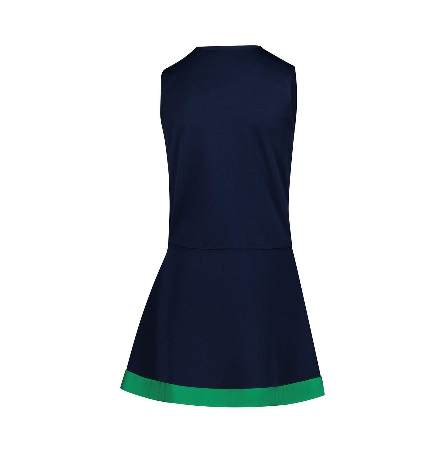 Платье Outerstuff Navy Notre Dame Fighting Irish Cheer Captain Jumper Dress для девочек — фото 2