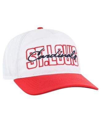 Men's White St. Louis Cardinals Lineman Hitch Adjustable Hat