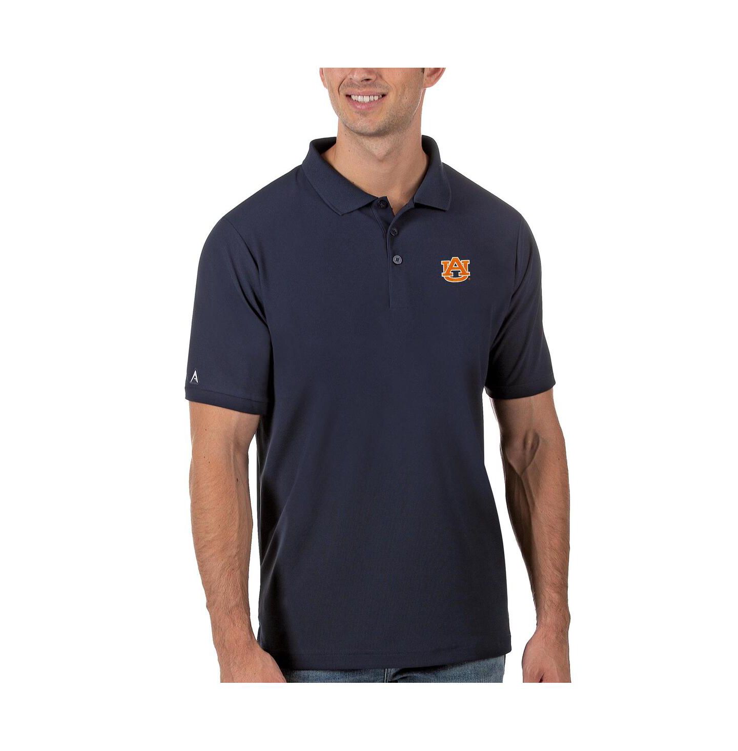 Мужское поло Antigua Navy Auburn Tigers Legacy Pique Polo — фото 1