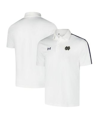 Under Armour - Men's White Notre Dame Fighting Irish Pinnacle Performance Polo