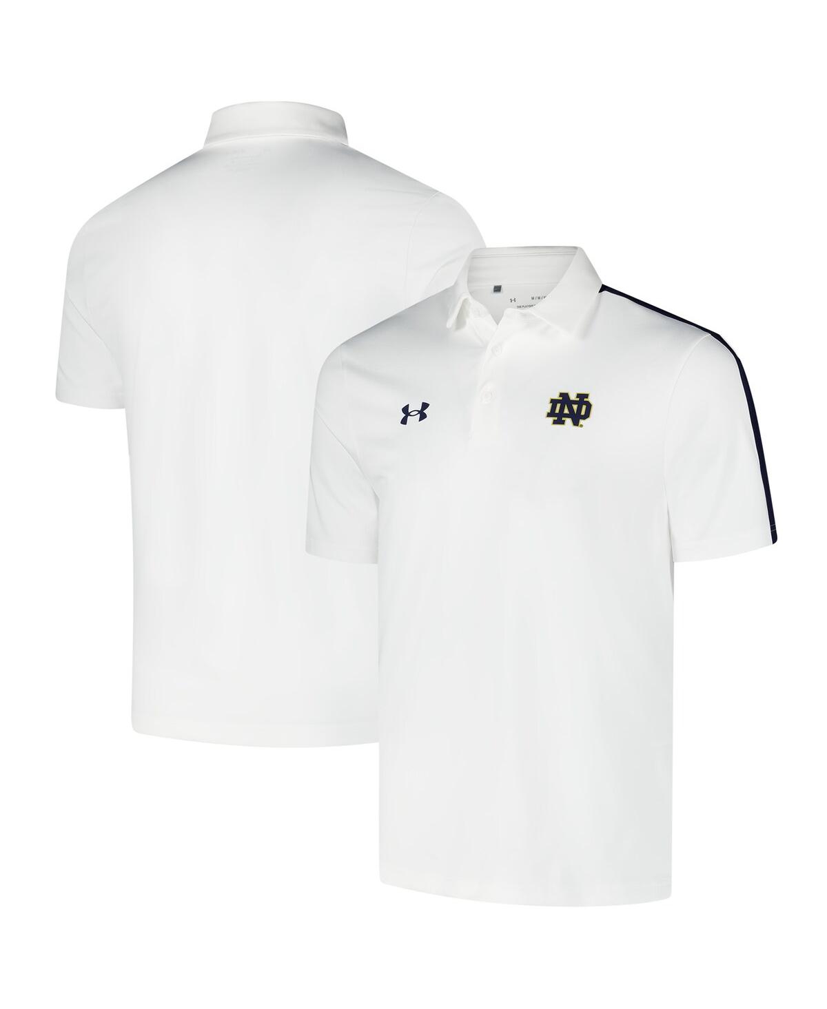 Men's White Notre Dame Fighting Irish Pinnacle Performance Polo - White