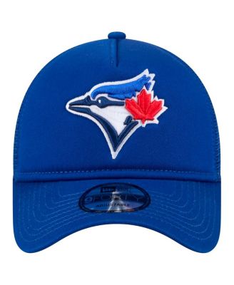 Men's Royal Toronto Blue Jays 9FORTY A-Frame Trucker Adjustable Hat