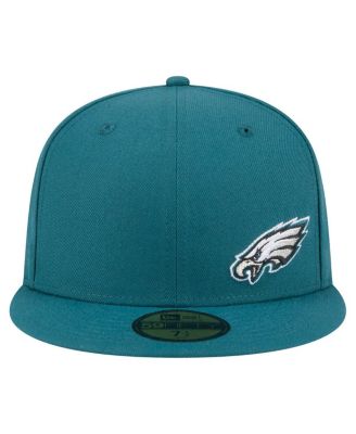 Men's Midnight Green Philadelphia Eagles Flawless 59FIFTY Fitted Hat
