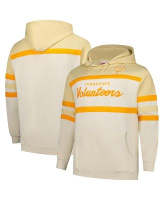 Mitchell & Ness - Men's Cream Tennessee Volunteers Big Tall Head Coach Pullover Hoodie