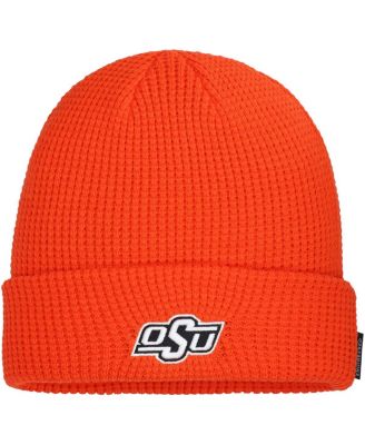 Nike - Men's Orange Oklahoma State Cowboys 2024 Sideline Terra Cuffed Knit Hat