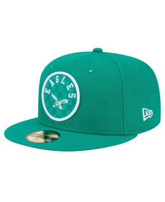 New Era - Men's Kelly Green Philadelphia Eagles Checkered 59FIFTY Fitted Hat