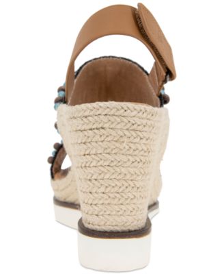 Women's Evora Beaded Wedge Sandals