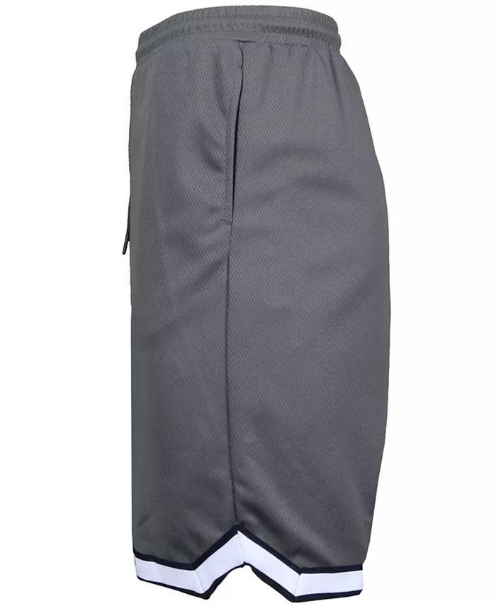 Men's Premium Active Moisture Wicking Workout Mesh Shorts with Trim - thumbnail 3