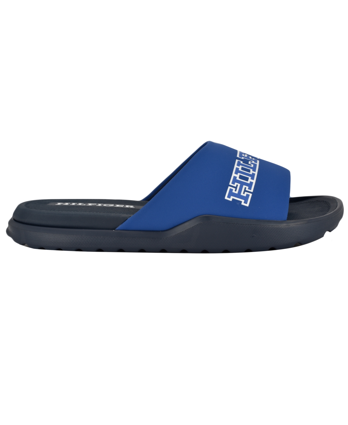 Tommy Hilfiger Men's Moldo Fashion Pool Slides In Medium Blue