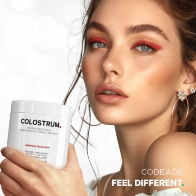 Bovine Colostrum Powder Supplement 4-Month Supply, 1000mg per Serving, Grass-Fed Ethically Sourced, Immunoglobulin-Rich Prized First Milk, Cold-Chain Pasteurized, Agglomerated, Non-GMO, 4.3 OZ