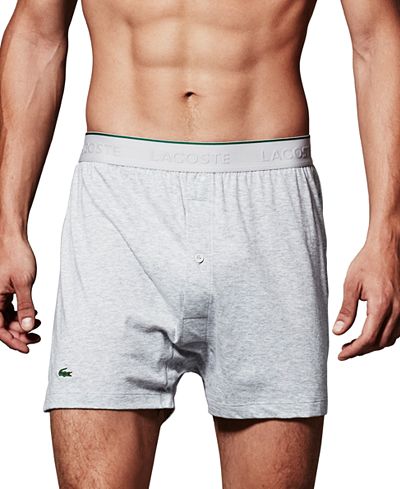Lacoste Supima Cotton Knit 3-Pack Boxers