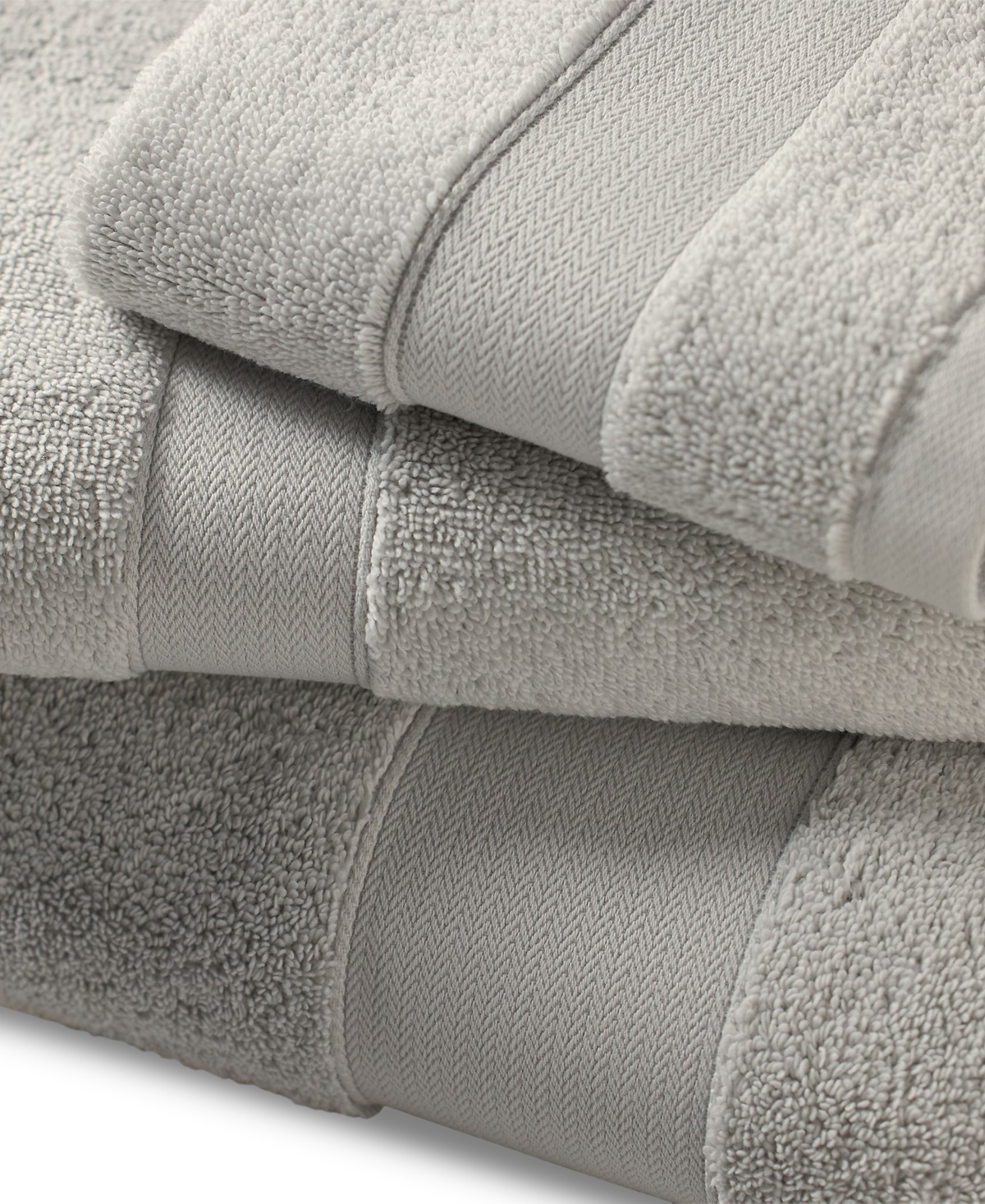 Ralph Lauren Watson Cotton Wash Cloth In True Pale Grey
