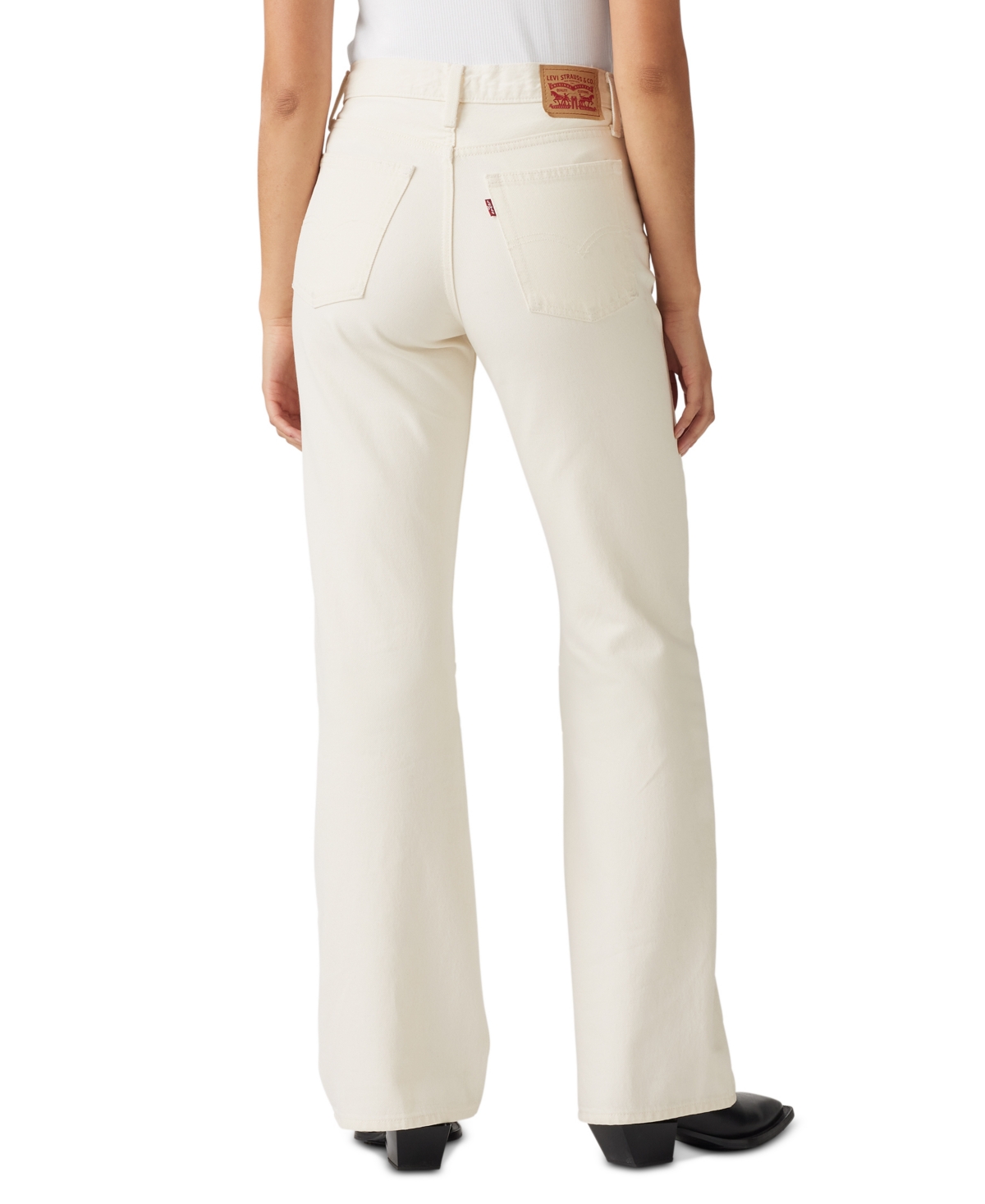 Levi's 725 High-waist Classic Stretch Bootcut Jeans In Barely Freezing