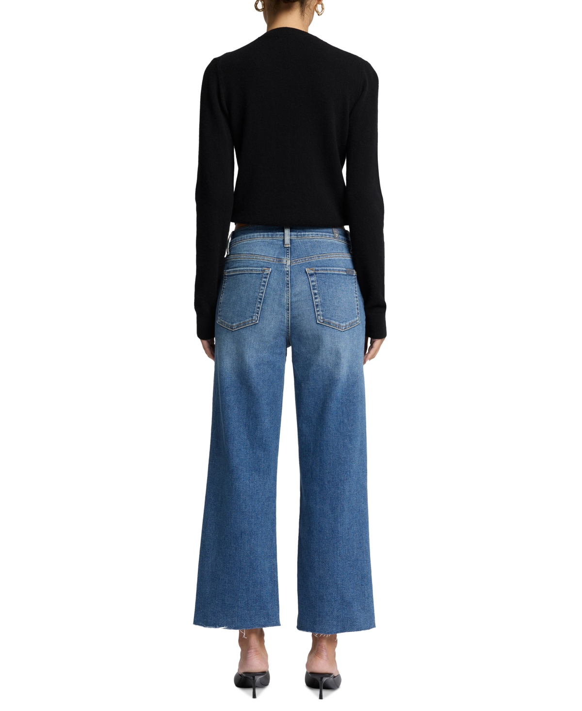 7 For All Mankind Women's Alexa Cropped Cutoff Jeans In Felicity