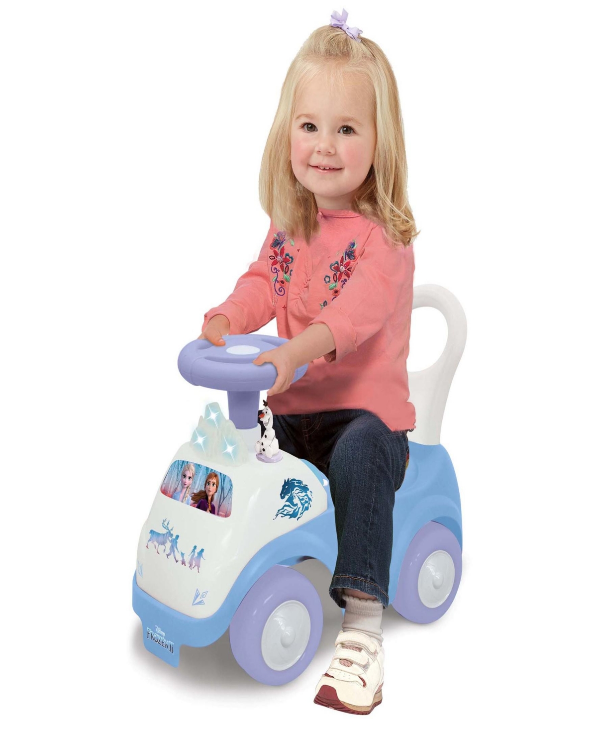 Kiddieland Disney Frozen 2 Lights And Sounds Activity Ride-on In Multi