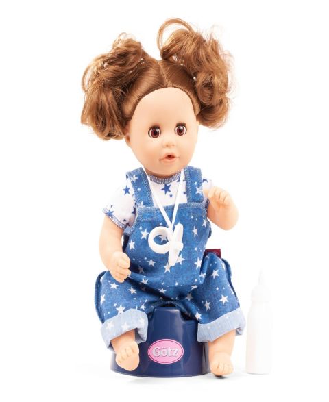 Детская кукла Gotz My Star 13" Potty Training Anatomically Correct Baby Doll, Ages 1+