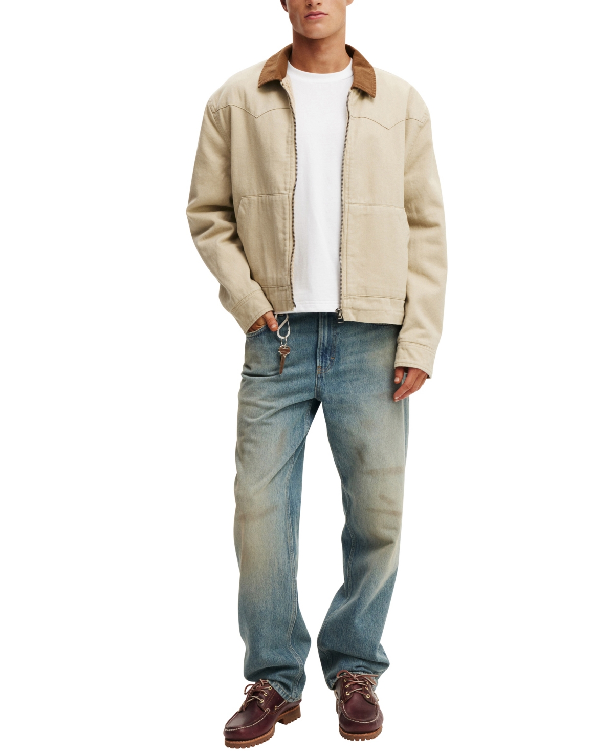 Shop Cotton On Men's Baggy Jean In Nova Blue