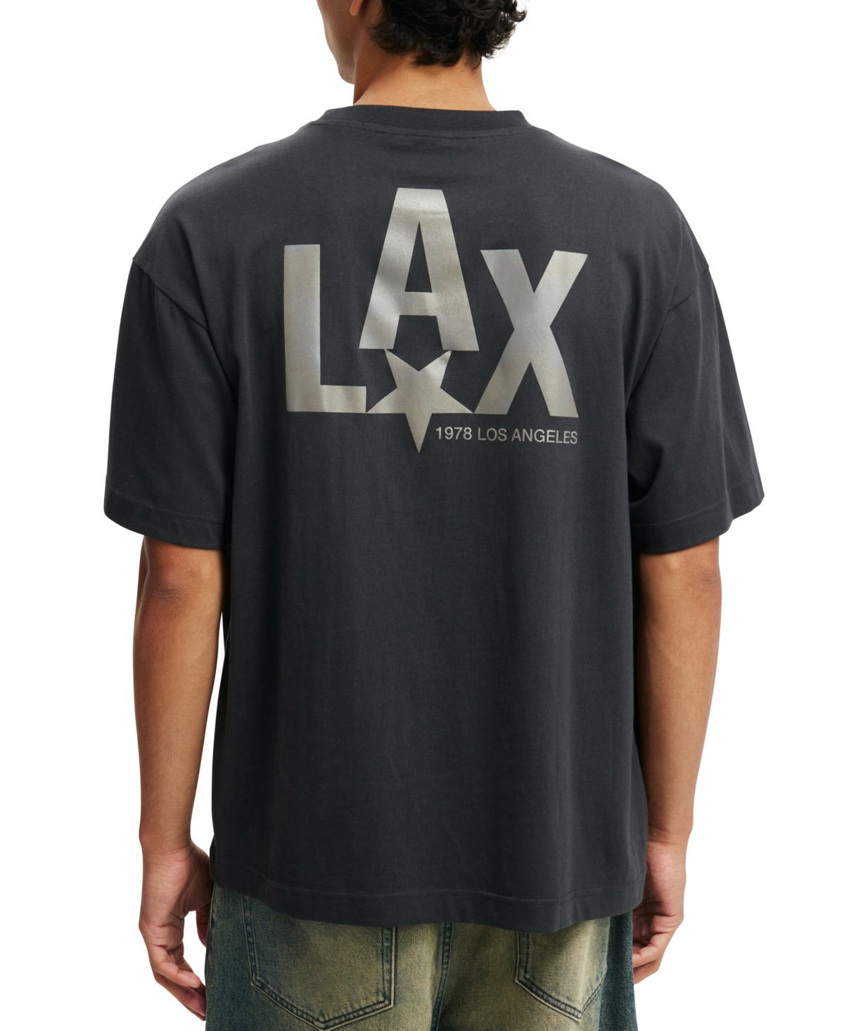 COTTON ON MEN'S BOX FIT GRAPHIC T-SHIRT 