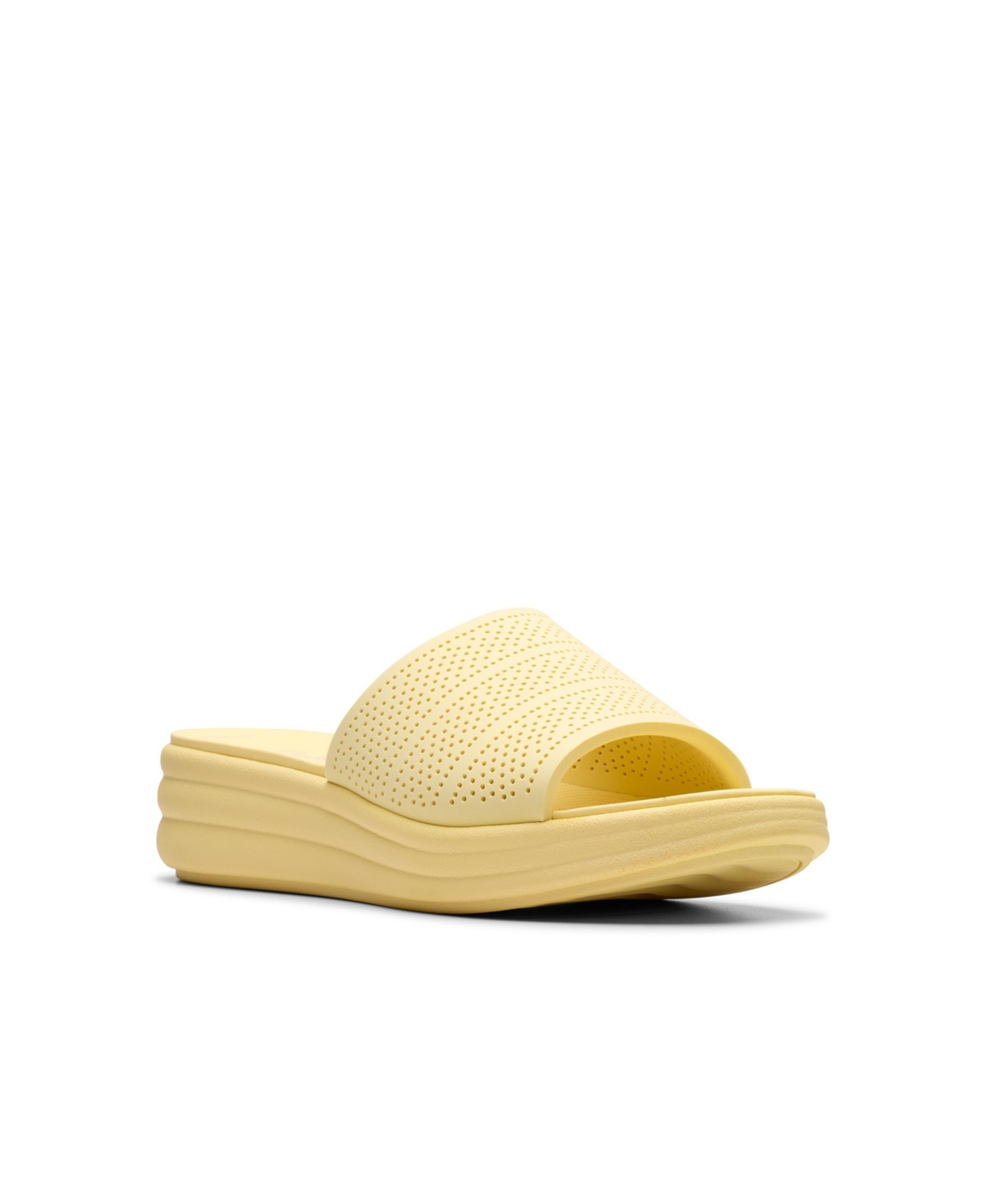 CLARKS CLOUDSTEPPERS WOMEN'S DRIFT TWIST SLIP-ON FLAT SANDALS 