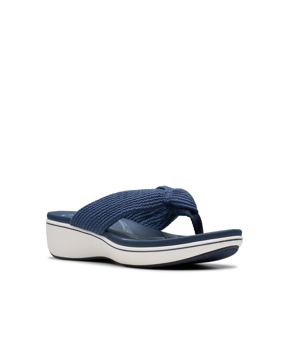 Clarks Breezerae Erin In Blue Textile In Navy Textile
