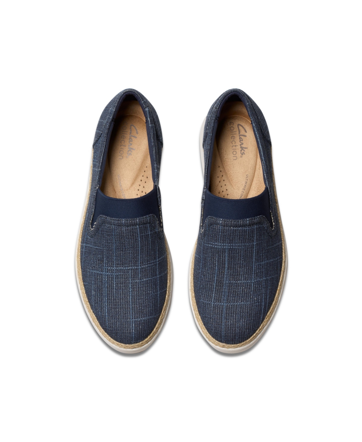 CLARKS COLLECTION WOMEN'S ZYLAH SKY SLIP-ON SHOES 