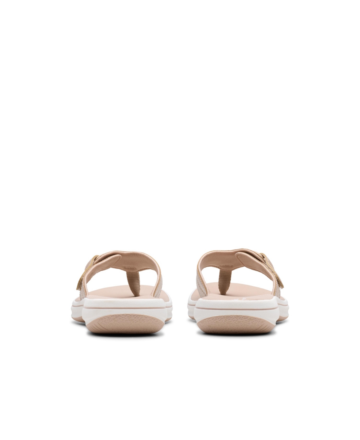 Clarks Cloudsteppers Women's Breeze Reyna H Slip-on Sandals In Sand