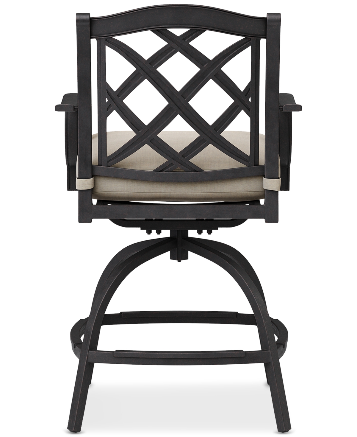 Agio Wythburn Outdoor Firepit Bar Height Bar Stool, Created For Macy's