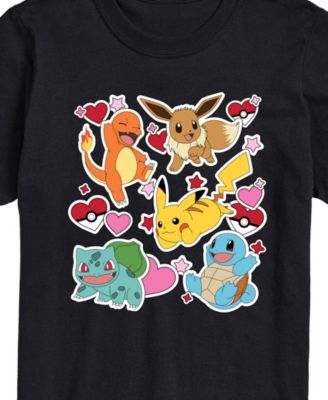 Men's Pokemon Valentine's Day Short Sleeve T-Shirt