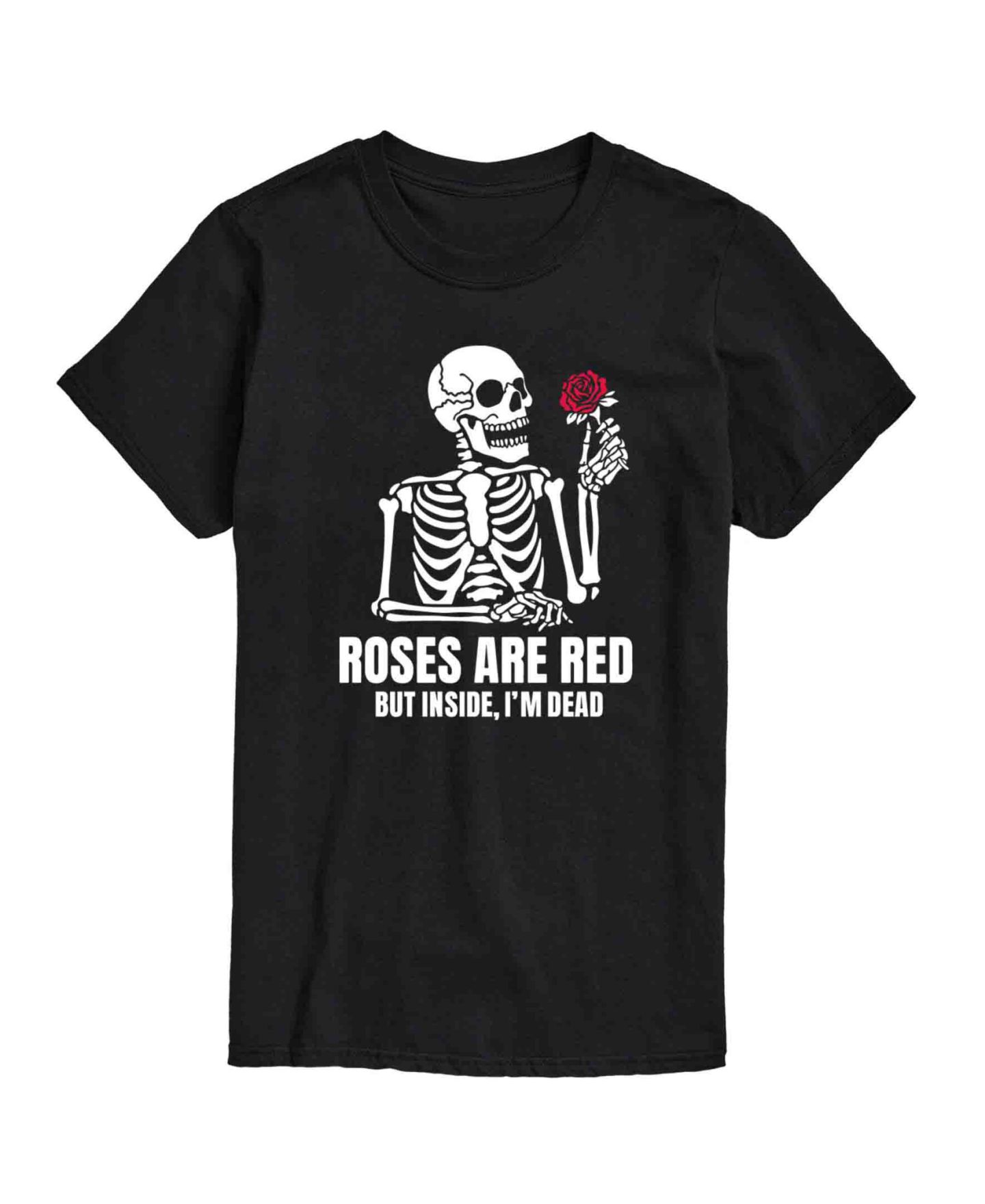 Мужская футболка AIRWAVES Roses Are Red Short Sleeve, цвет: Чёрный — фото 1