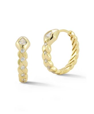 Rachel zoe 14k gold earrings discount