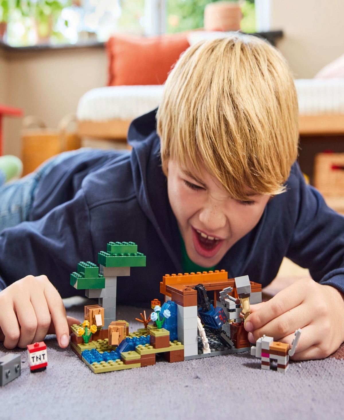Lego Minecraft The Armadillo Mine Expedition Building Toy 21269, 247 Pieces In Multicolor