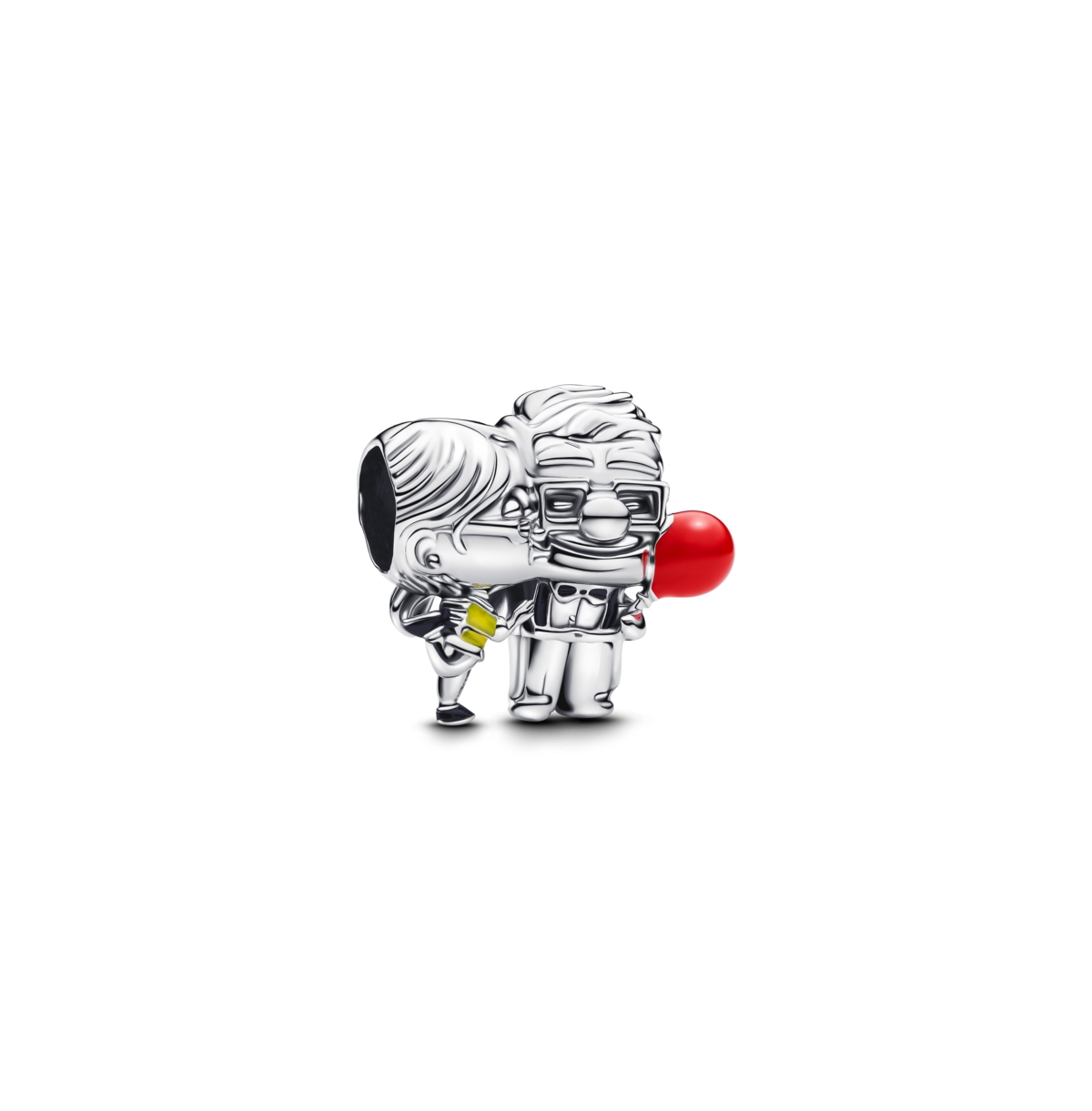 Pandora Sterling Silver Disney Pixar Up Carl And Ellie Charms In Sterling Silver