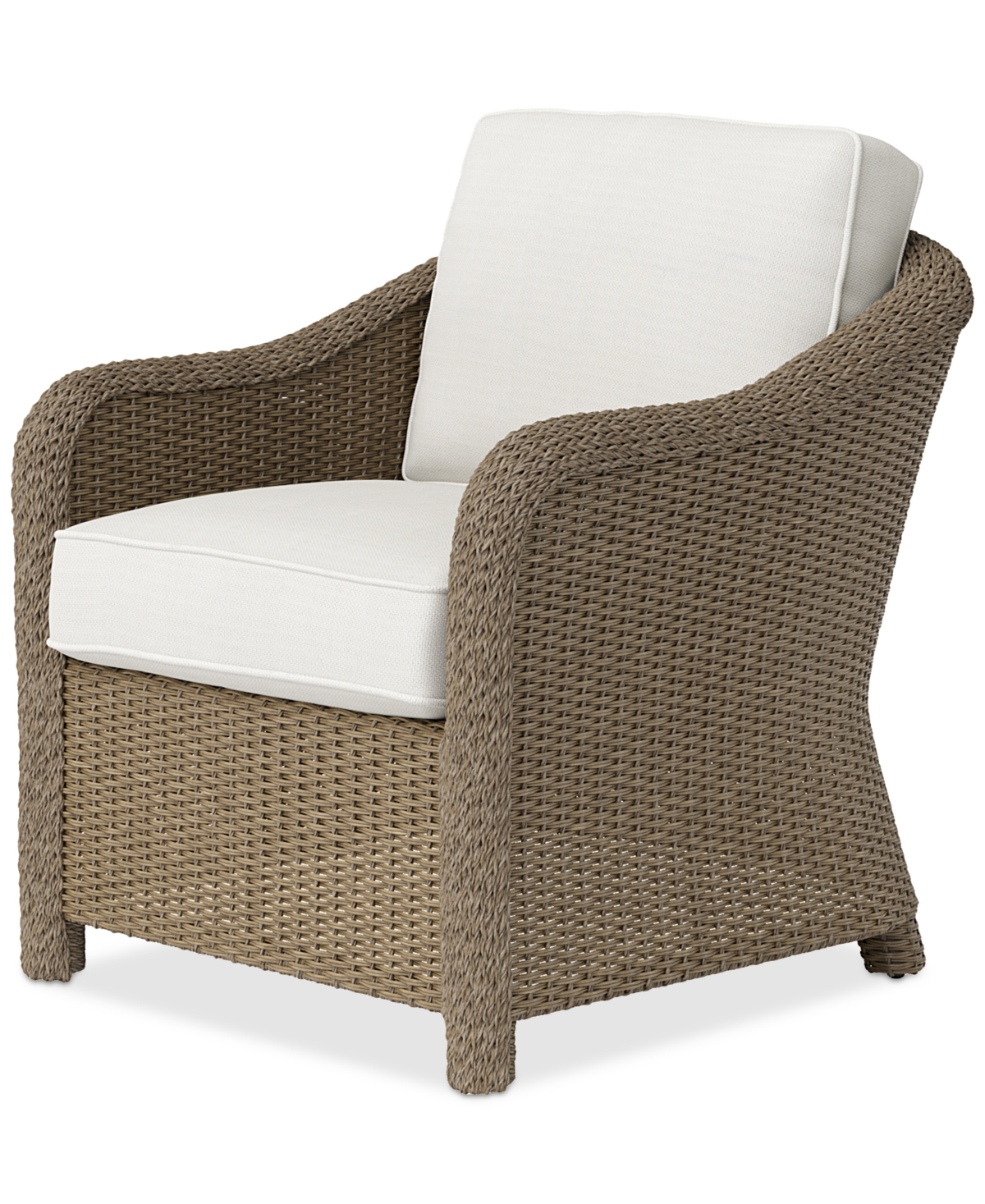 Agio Sonetta Outdoor Lounge Chair In Pearl White