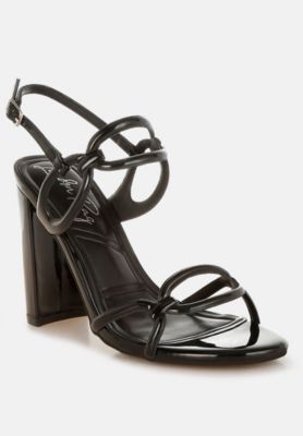 Womens Nyjah Cut Out Chain Sandals