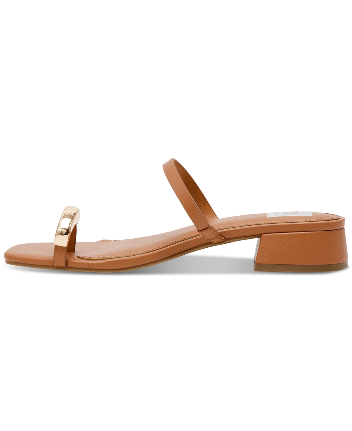 Dv Dolce Vita Women's Narra Toe-ring Block-heel Dress Sandals In Toffee
