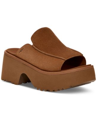 新品未使用⭐︎ UGG NEW HEIGHTS SLIDE サンダル　24センチ UGG® Women's New Heights Slide Sandals - Macy's