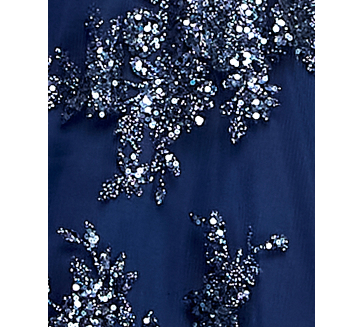 B DARLIN JUNIORS' SEQUIN GLITTER EMBELLISHED SLEEVELESS BALL GOWN, CREATED FOR MACY'S 