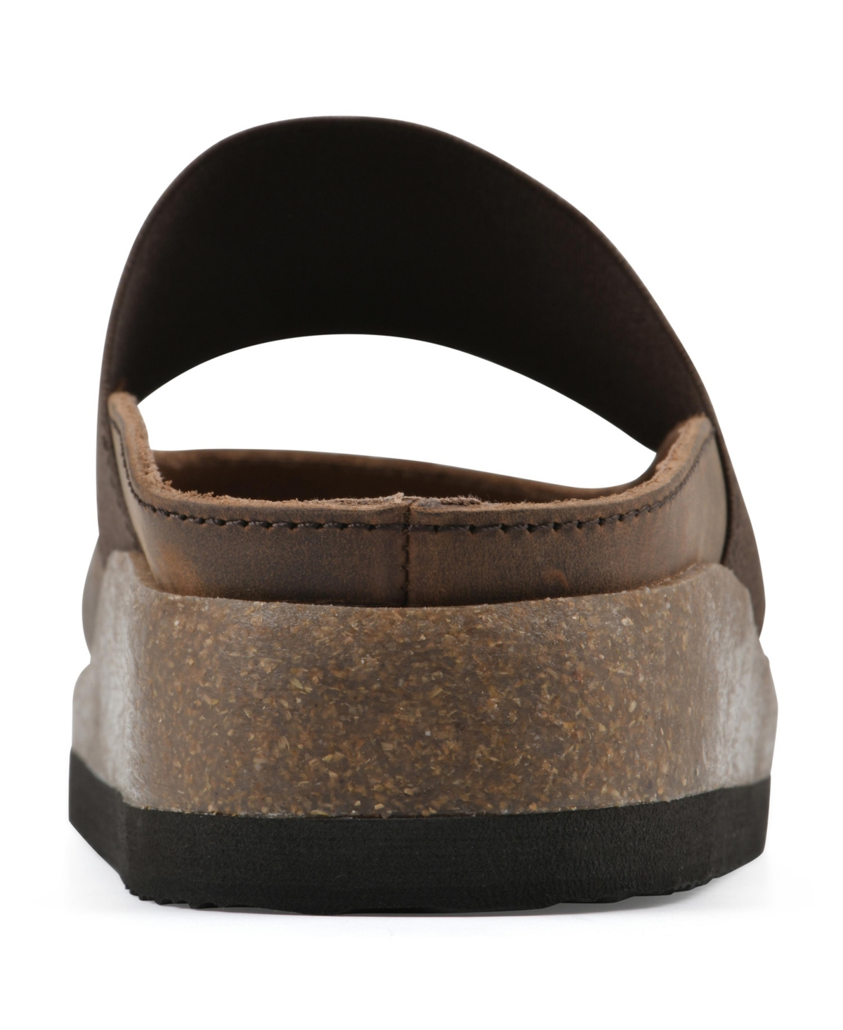 Shop White Mountain Women's Bassi Round Toe Mules In Brown Leather
