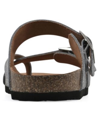 Women's Grays Round Toe Flat Sandals