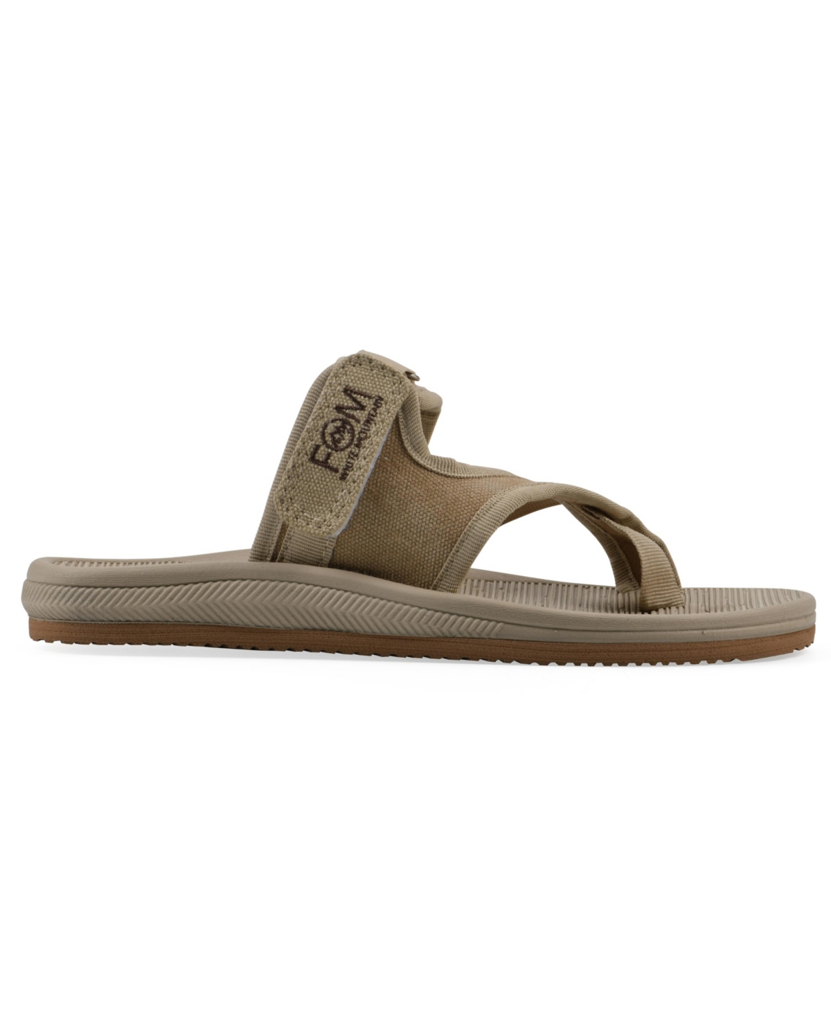 White Mountain Women's Basket Round Toe Flat Sandals